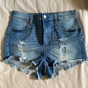 high rise shorts